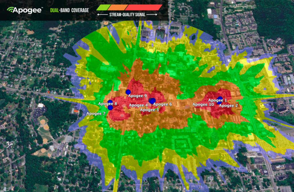 Historic Ashland VA RF Heatmap